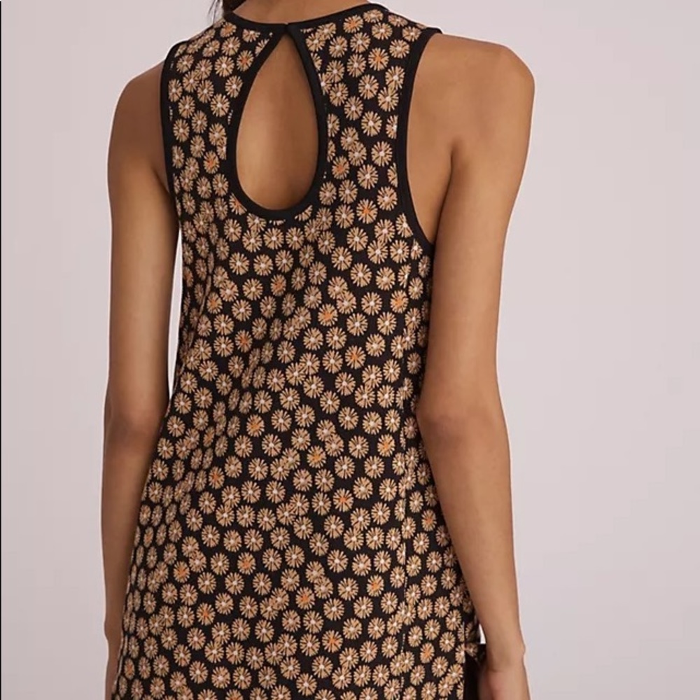 ✨ Anthropologie Jacquard Tunic Top Sz MP - Picture 3 of 6